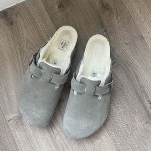 Birkenstock Boston Shearling Sandals